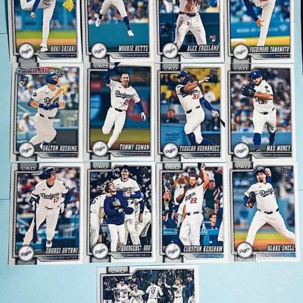 2026 ser1-Los Angeles Dodgers Team Set -New Ohtani/Kershaw
